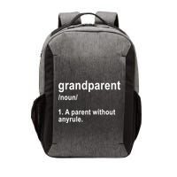 Grandparents A Parent Without Any Rules Vector Backpack