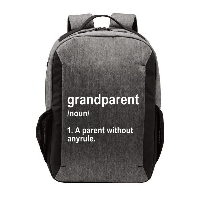 Grandparents A Parent Without Any Rules Vector Backpack