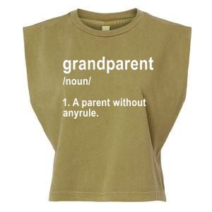 Grandparents A Parent Without Any Rules Garment-Dyed Women's Muscle Tee