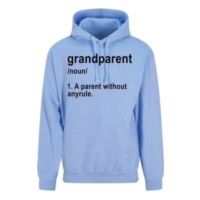 Grandparents A Parent Without Any Rules Unisex Surf Hoodie