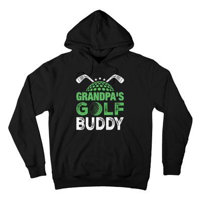 Grandpas Golf Buddy Fathers Day Hoodie