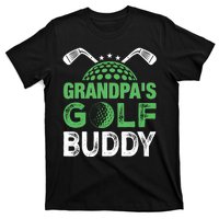 Grandpas Golf Buddy Fathers Day T-Shirt