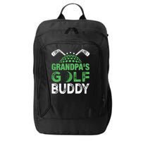 Grandpas Golf Buddy Fathers Day City Backpack