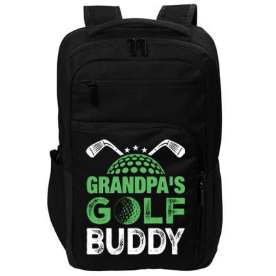 Grandpas Golf Buddy Fathers Day Impact Tech Backpack