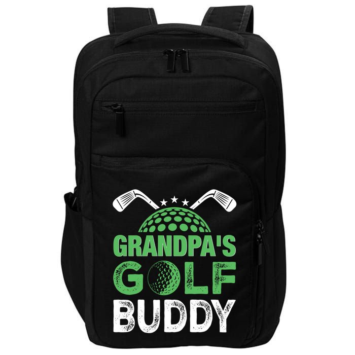 Grandpas Golf Buddy Fathers Day Impact Tech Backpack