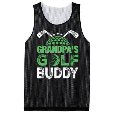 Grandpas Golf Buddy Fathers Day Mesh Reversible Basketball Jersey Tank