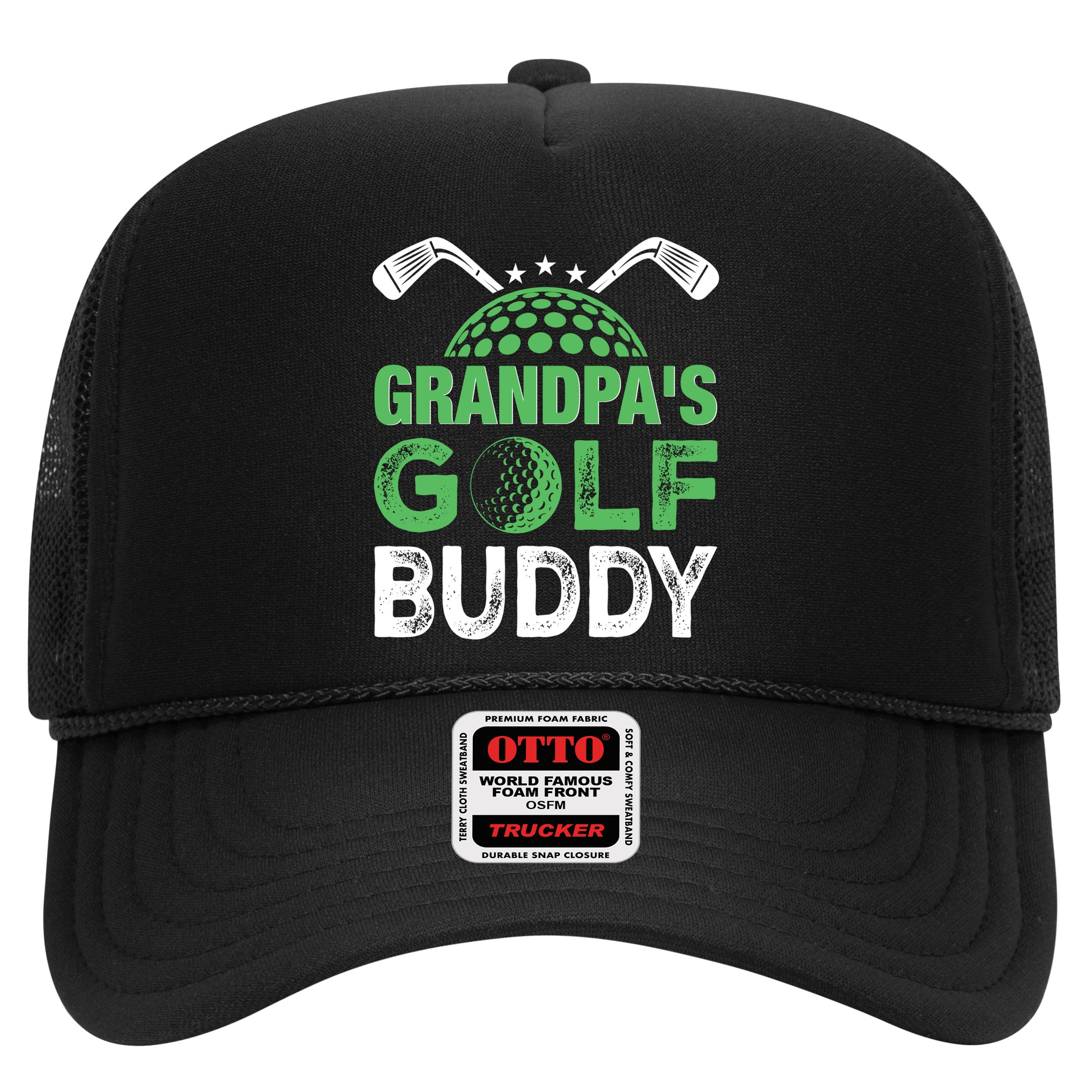 Grandpas Golf Buddy Fathers Day Hat