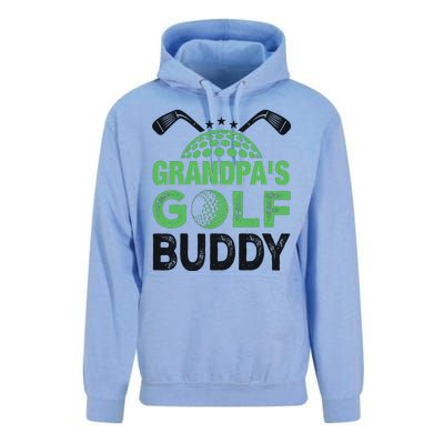 Grandpas Golf Buddy Fathers Day Unisex Surf Hoodie