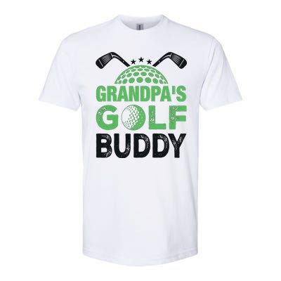 Grandpas Golf Buddy Fathers Day Softstyle® CVC T-Shirt