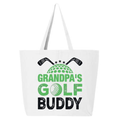 Grandpas Golf Buddy Fathers Day 25L Jumbo Tote