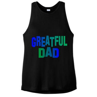 Grateful Dad Ladies PosiCharge Tri-Blend Wicking Tank