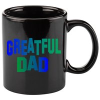 Grateful Dad 11oz C Handle Ceramic Mug