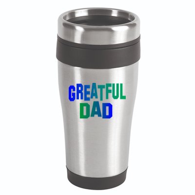 Grateful Dad 16oz Travel Tumbler
