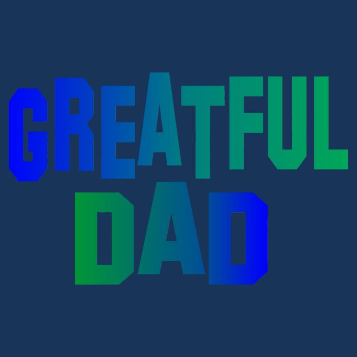 Grateful Dad 7 Panel Mesh Trucker Snapback Hat