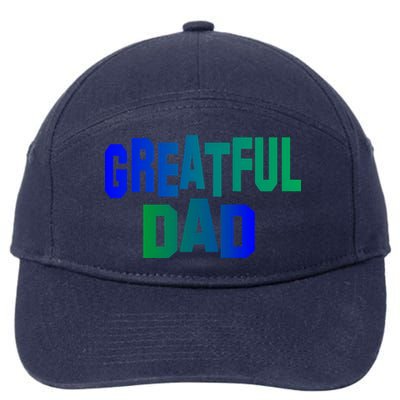 Grateful Dad 7-Panel Snapback Hat