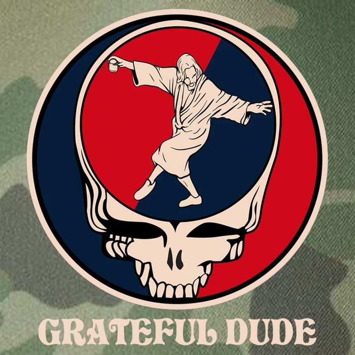 Grateful Dude Skull Legacy Tie Dye Trucker Hat