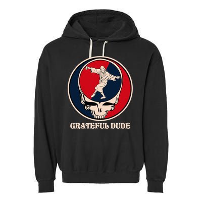 Grateful Dude Skull Garment-Dyed Fleece Hoodie