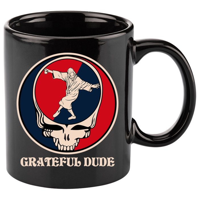 Grateful Dude Skull 11oz C Handle Ceramic Mug
