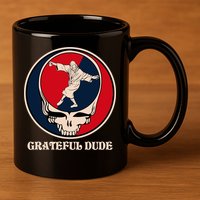 Grateful Dude Skull 11oz C Handle Ceramic Mug