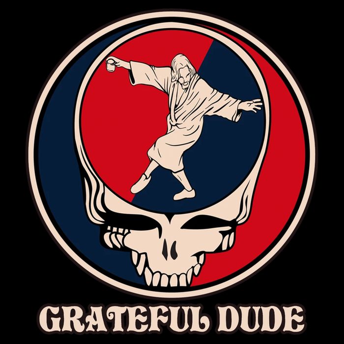 Grateful Dude Skull 16oz Travel Tumbler