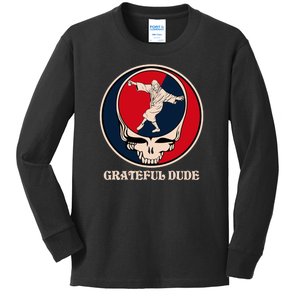 Grateful Dude Skull Kids Long Sleeve Shirt