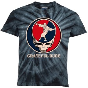 Grateful Dude Skull Kids Tie-Dye T-Shirt