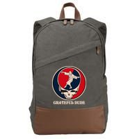 Grateful Dude Skull Cotton Canvas Backpack