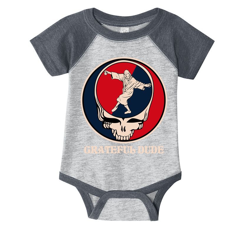 Grateful Dude Skull Infant Baby Jersey Bodysuit