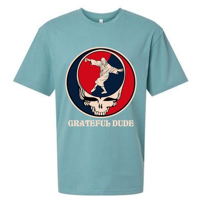 Grateful Dude Skull Sueded Cloud Jersey T-Shirt