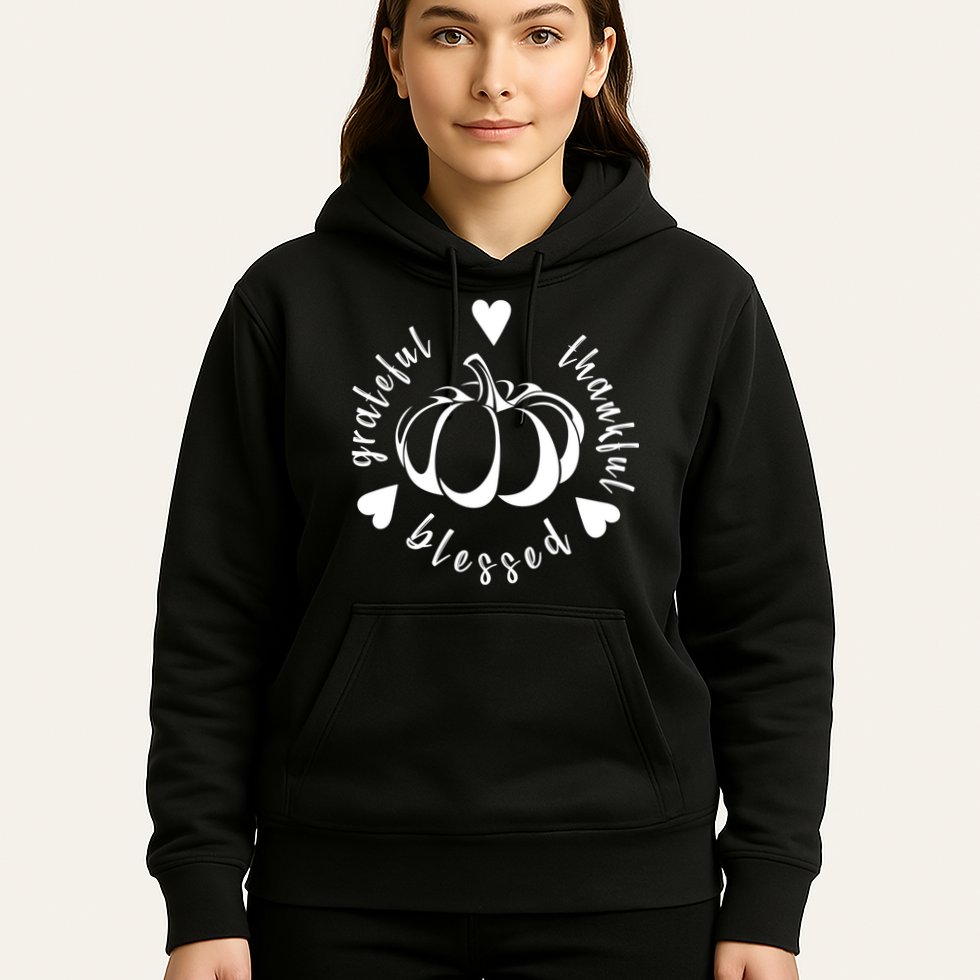 Grateful Faithful Blessed Hoodie
