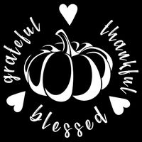 Grateful Faithful Blessed 16 in Basic Backpack