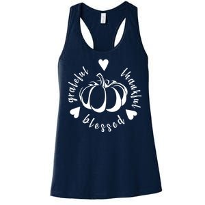 Grateful Faithful Blessed Women's Racerback Tank