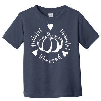 Grateful Faithful Blessed Toddler T-Shirt