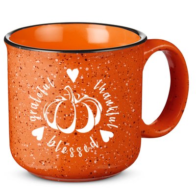 Grateful Faithful Blessed 15oz Campfire Ceramic Mug