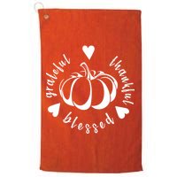 Grateful Faithful Blessed Golf Towel