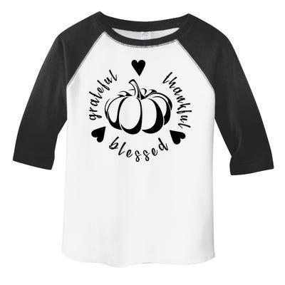 Grateful Faithful Blessed Toddler Fine Jersey T-Shirt