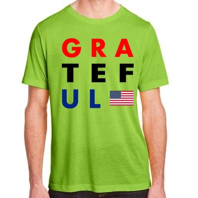 Grateful for America Adult ChromaSoft Performance T-Shirt