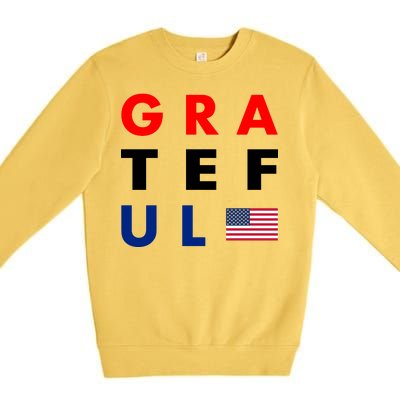 Grateful for America Premium Crewneck Sweatshirt