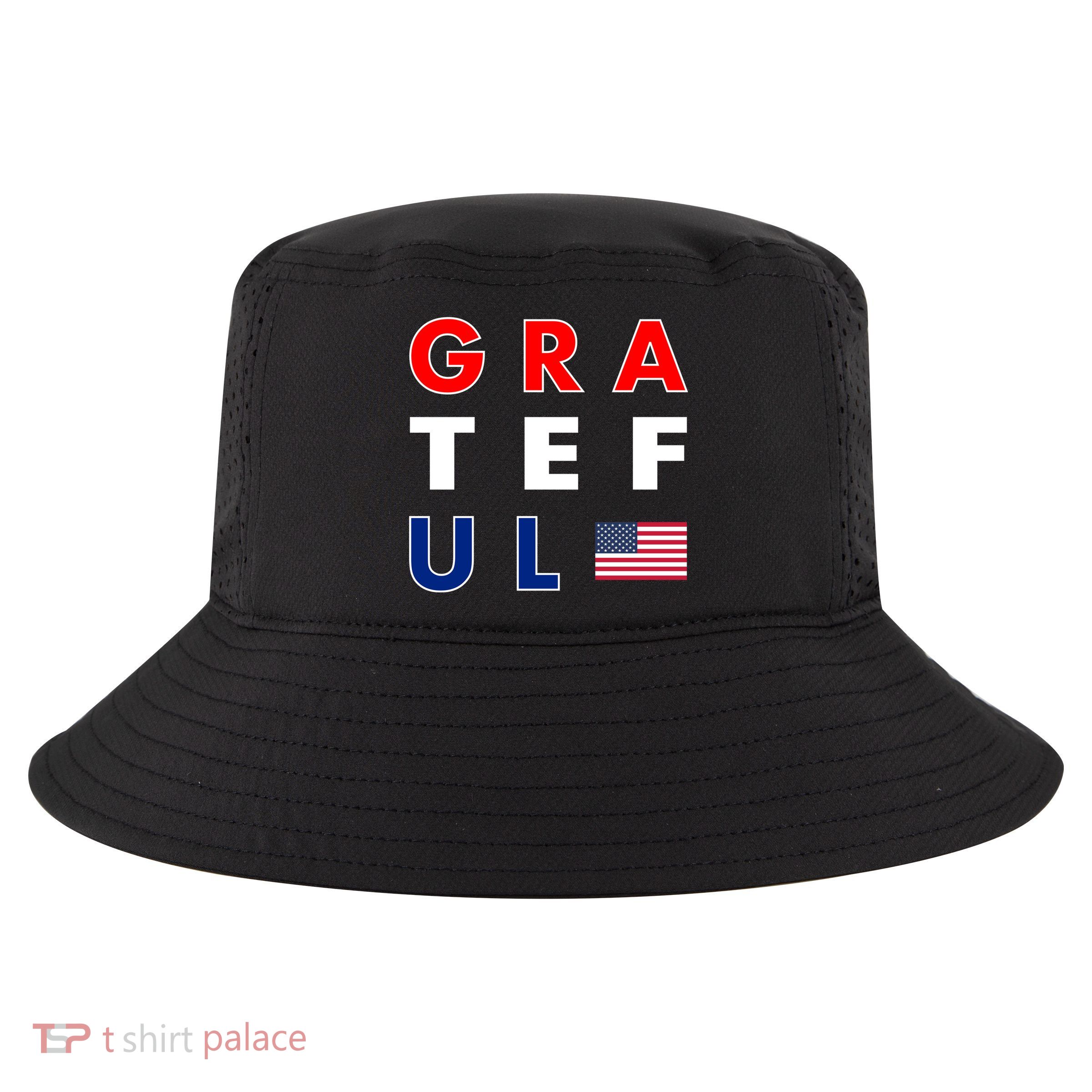 Grateful for America Cool Comfort Performance Bucket Hat