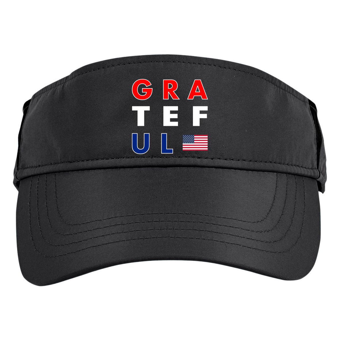 Grateful for America Adult Drive Performance Visor