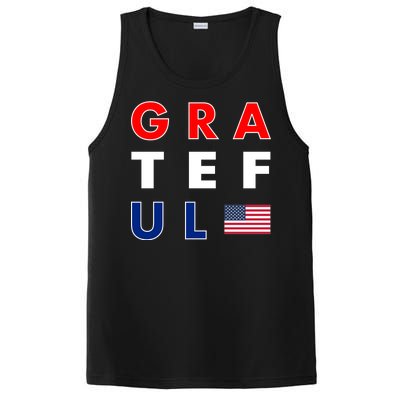 Grateful for America PosiCharge Competitor Tank