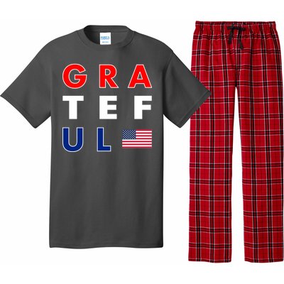 Grateful for America Pajama Set