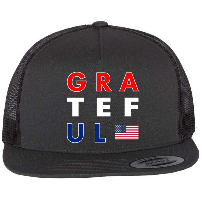 Grateful for America Flatbill Hat