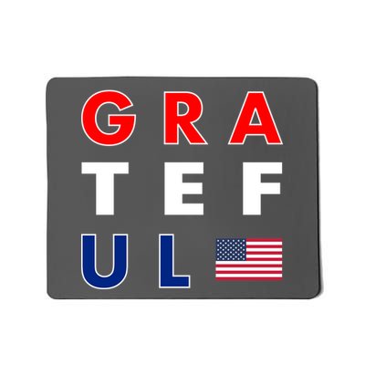 Grateful for America Mousepad