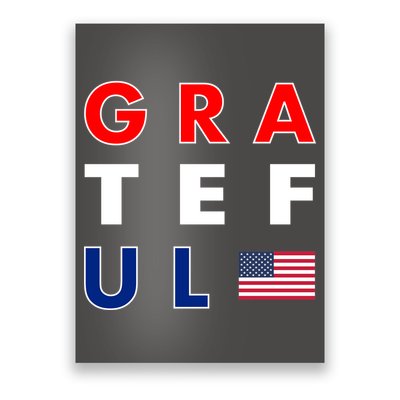Grateful for America Poster