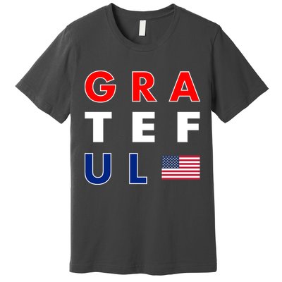 Grateful for America Premium T-Shirt