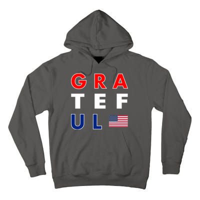 Grateful for America Tall Hoodie