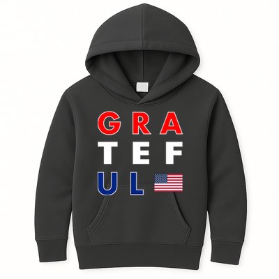 Grateful for America Kids Hoodie