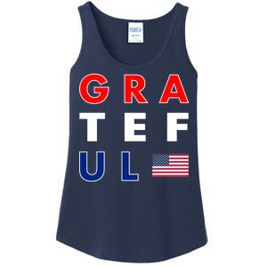 Grateful for America Ladies Essential Tank