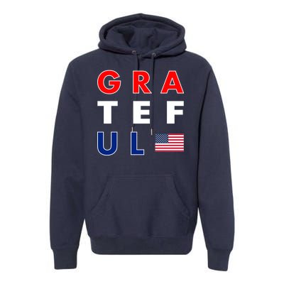 Grateful for America Premium Hoodie